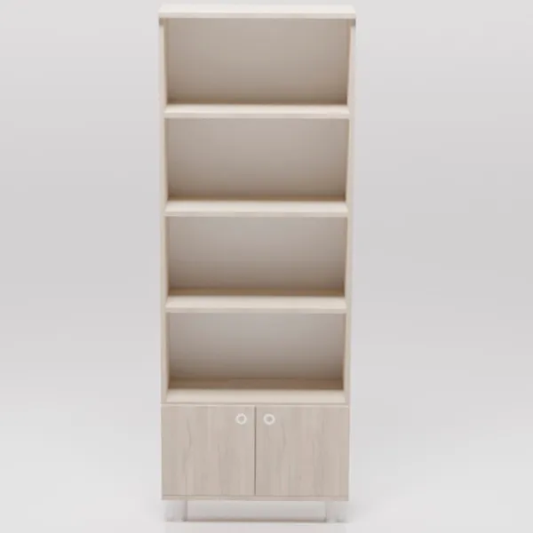 Dulap cu polițe Smartex Maxi 187 x 70 x 35/ PAL/ Stejar deschis photo 2