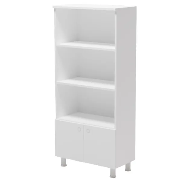 Dulap cu polițe Smartex Mediu 151.4 x 70 x 35/ PAL/ White photo 1