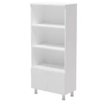 Dulap cu polițe Smartex Mediu 151.4 x 70 x 35/ PAL/ White