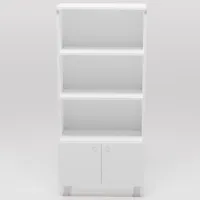 Dulap cu polițe Smartex Mediu 151.4 x 70 x 35/ PAL/ White photo 2