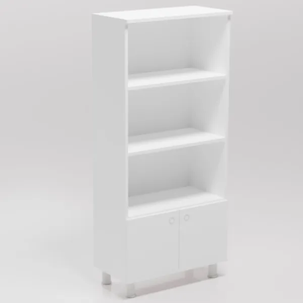 Dulap cu polițe Smartex Mediu 151.4 x 70 x 35/ PAL/ White photo 3