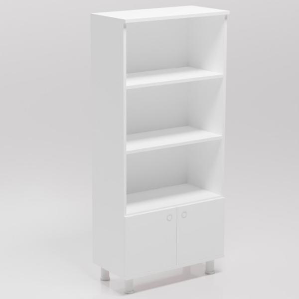 Dulap cu polițe Smartex Mediu 151.4 x 70 x 35/ PAL/ White photo 3