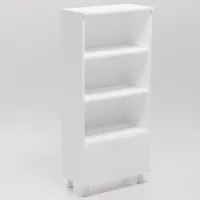 Dulap cu polițe Smartex Mediu 151.4 x 70 x 35/ PAL/ White photo 3