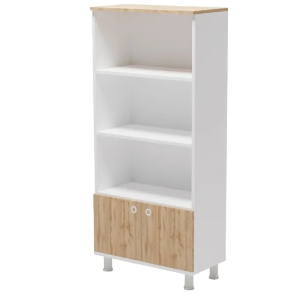 Dulap cu polițe Smartex Mediu 151.4 x 70 x 35/ PAL/ Stejar închis photo 1