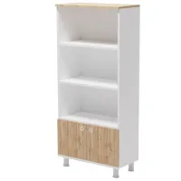 Dulap cu polițe Smartex Mediu 151.4 x 70 x 35/ PAL/ Stejar închis