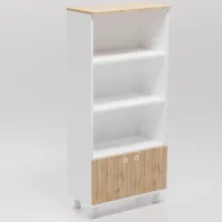 Dulap cu polițe Smartex Mediu 151.4 x 70 x 35/ PAL/ Stejar închis photo 2