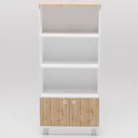 Dulap cu polițe Smartex Mediu 151.4 x 70 x 35/ PAL/ Stejar închis photo 3