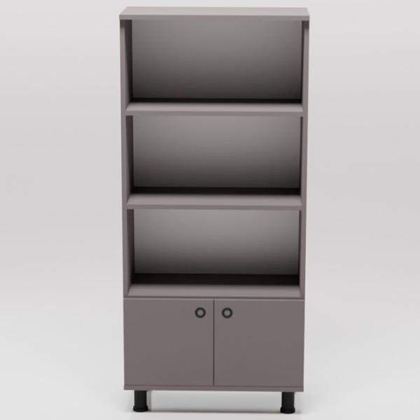 Шкаф с полками Smartex Mediu 151.4 x 70 x 35см/ ДСП/ Grafit photo 2