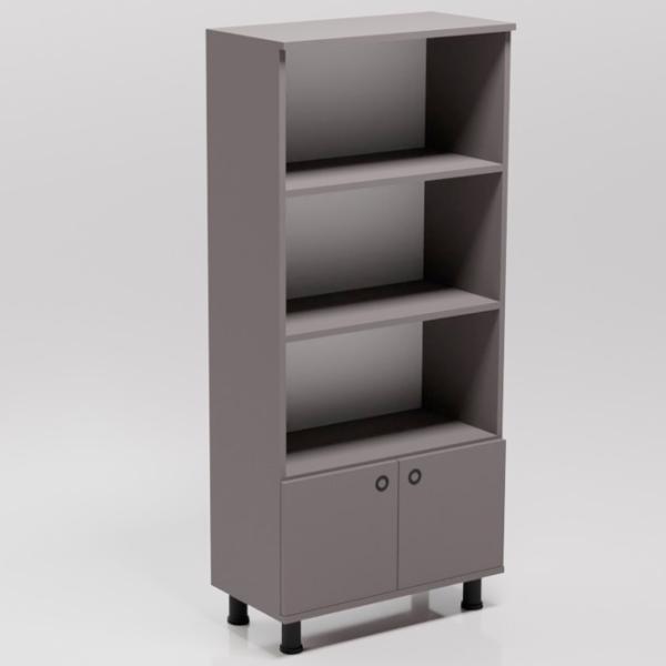 Шкаф с полками Smartex Mediu 151.4 x 70 x 35см/ ДСП/ Grafit photo 3