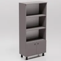 Dulap cu polițe Smartex Mediu 151.4 x 70 x 35/ PAL/ Grafit photo 3
