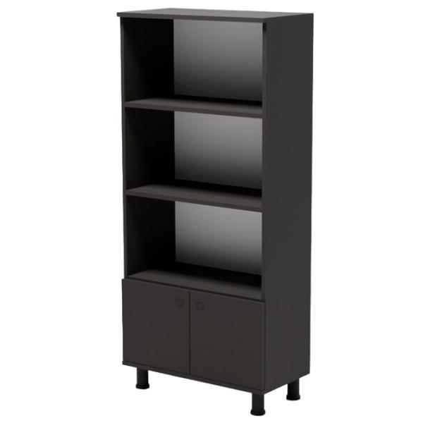Dulap cu polițe Smartex Mediu 151.4 x 70 x 35/ PAL/ Black photo 1