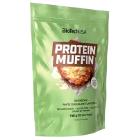 Proteină BioTechUSA Protein Muffin 750 g (5999076240791) praf/ Ciocolată albă
