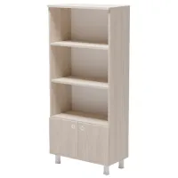 Шкаф с полками Smartex Mediu 151.4 x 70 x 35см/ ДСП/ Дуб светлый