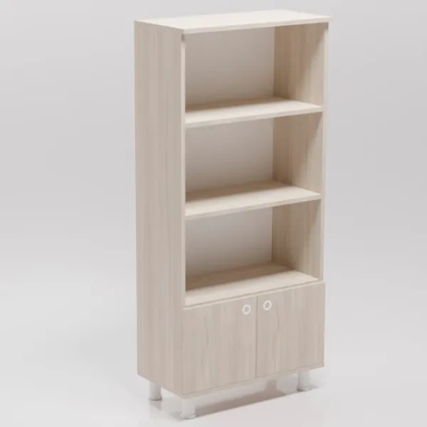 Шкаф с полками Smartex Mediu 151.4 x 70 x 35см/ ДСП/ Дуб светлый photo 3