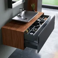 Seturi mobilă de baie Orka Craft Kompact 80 MDF/ Antracit photo 3