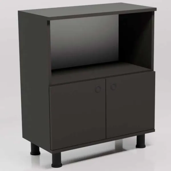 Комод для офиса Smartex Printer 80 x 70 x 35см / ДСП / Черный photo 3