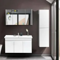 Seturi mobilă de baie Orka Venna 100 MDF/ White photo 2
