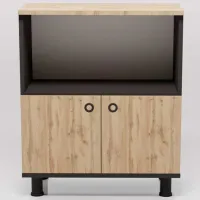 Комод для офиса Smartex Printer 80 x 70 x 35см/ ДСП/ Черный photo 2
