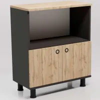 Комод для офиса Smartex Printer 80 x 70 x 35см/ ДСП/ Черный photo 3