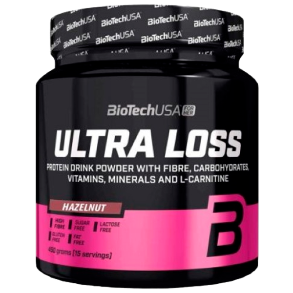 Proteină BioTechUSA Ultra Loss 450 g (5999076228010) praf/ Alune photo 1 Proteină BioTechUSA Ultra Loss 450 g (5999076228010) praf/ Alune photo 1
