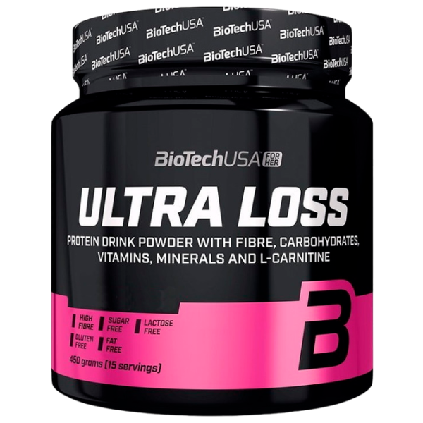 Proteină BioTechUSA Ultra Loss 450 g (5999076228003) praf/ Сăpșuni photo 1 Proteină BioTechUSA Ultra Loss 450 g (5999076228003) praf/ Сăpșuni photo 1