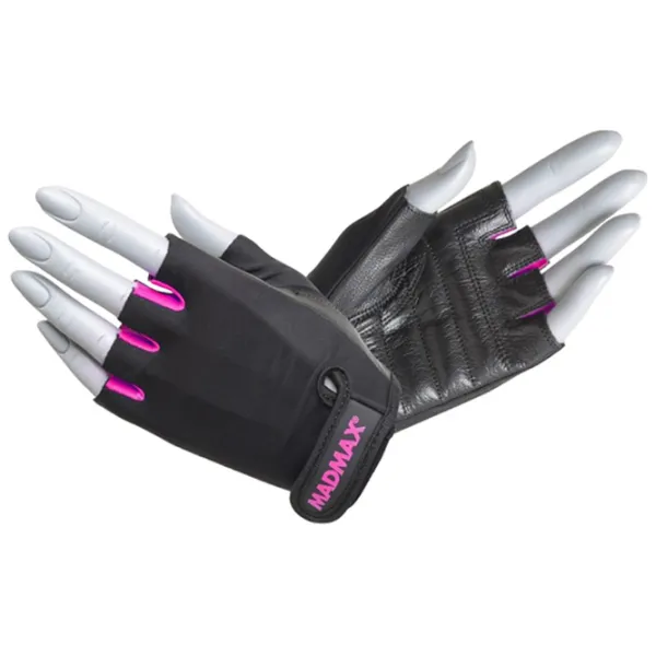 Mănuși Fitness Mad Max RAINBOW BLACK/ NEON PINK S photo 1 Mănuși Fitness Mad Max RAINBOW BLACK/ NEON PINK S photo 1