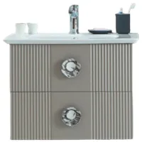 Наборы мебели для ванной комнаты Martat Vanity 70 МДФ/ Серый