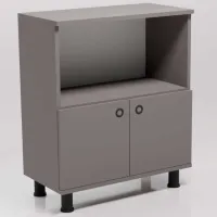 Комод для офиса Smartex Printer 80 x 70 x 35см/ ДСП/ Графитовый photo 3
