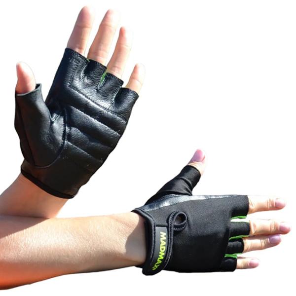 Фитнес-перчатки Mad Max RAINBOW BLACK/ NEON GREEN XS photo 4 Фитнес-перчатки Mad Max RAINBOW BLACK/ NEON GREEN XS photo 4