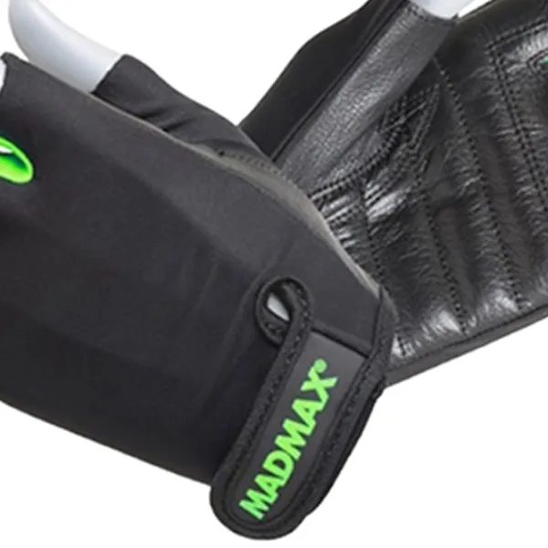 Фитнес-перчатки Mad Max RAINBOW BLACK/ NEON GREEN XS photo 5 Фитнес-перчатки Mad Max RAINBOW BLACK/ NEON GREEN XS photo 5