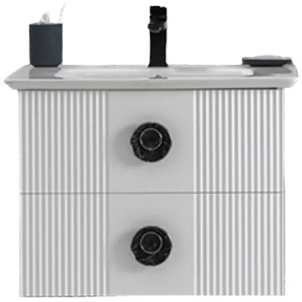 Seturi mobilă de baie Martat Vanity 70 MDF/ White photo 1