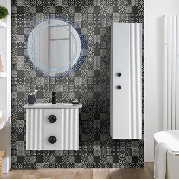 Seturi mobilă de baie Martat Vanity 70 MDF/ White photo 2