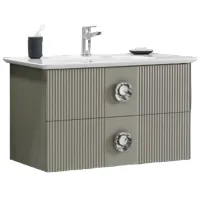 Наборы мебели для ванной комнаты Martat Vanity 90 МДФ/ Серый