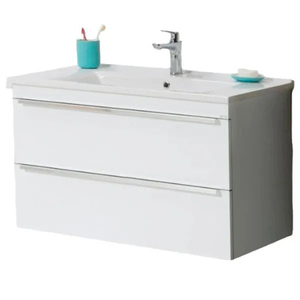 Seturi mobilă de baie Martat Vesta 100 MDF/ White photo 1