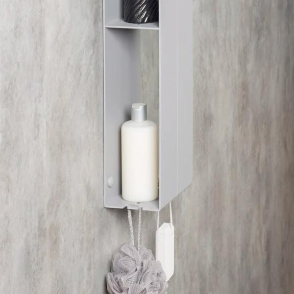 Полка для ванной Daske Shelf-Organizer Sensey Max Алюминий/ Grey Mono photo 6