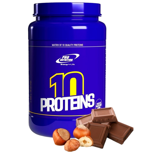 Proteină Pro Nutrition Powder 10 Proteins 1000 g (pn0202) praf/ Ciocolată , Alune photo 1 Proteină Pro Nutrition Powder 10 Proteins 1000 g (pn0202) praf/ Ciocolată , Alune photo 1