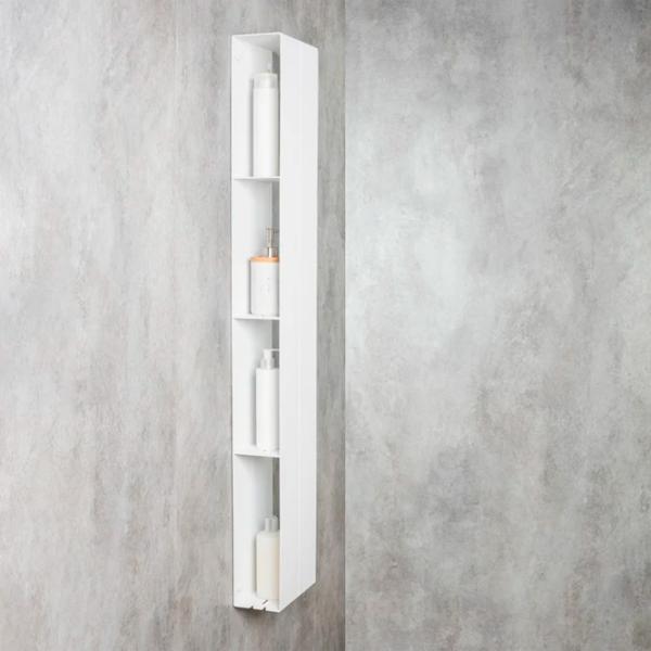 Полка для ванной Daske Shelf-Organizer Sensey Max Алюминий/ White Mono photo 2
