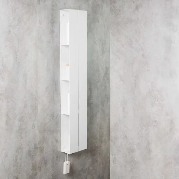 Полка для ванной Daske Shelf-Organizer Sensey Max Алюминий/ White Mono photo 4