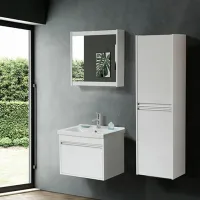 Seturi mobilă de baie Martat Teos 80 MDF/ White photo 2