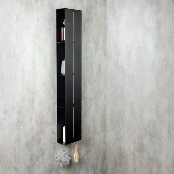 Полка для ванной Daske Shelf-Organizer Sensey Max Алюминий/ Black Mono photo 3