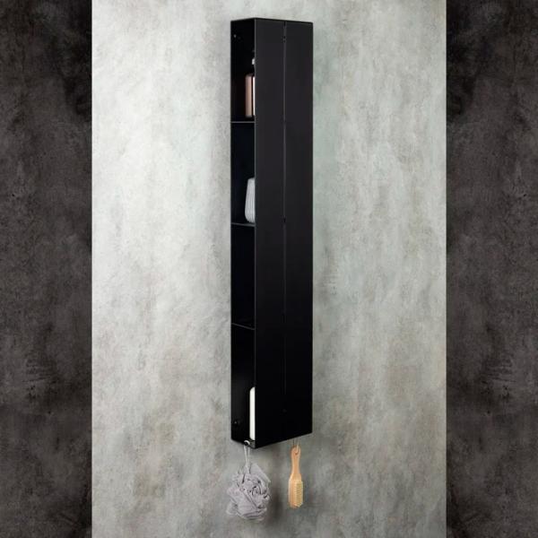 Полка для ванной Daske Shelf-Organizer Sensey Max Алюминий/ Black Mono photo 4
