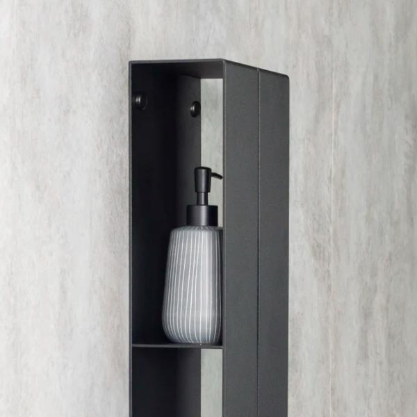 Полка для ванной Daske Shelf-Organizer Sensey Max Алюминий/ Black Mono photo 7