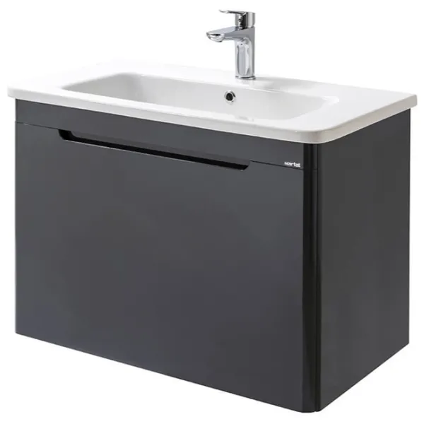 Seturi mobilă de baie Martat Stillo 80 PAL/ Anthracite photo 1