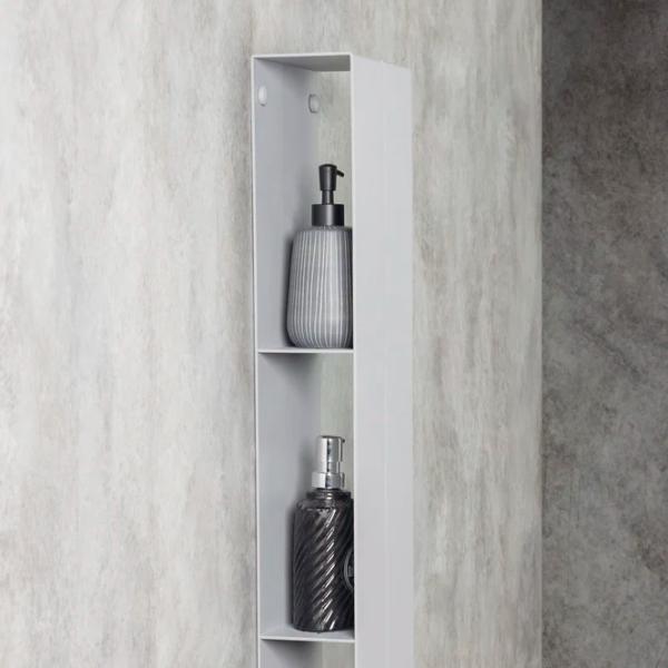 Полка для ванной Daske Shelf-Organizer Sensey Алюминий/ Grey Mono photo 8