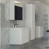 Наборы мебели для ванной комнаты Martat Stillo 80 МДФ/ White photo 3
