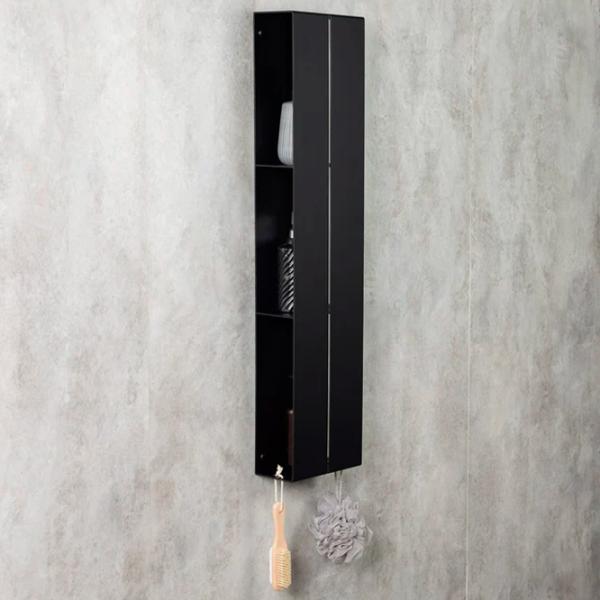 Raft pentru baie Daske Shelf-Organizer Sensey Aluminiu/ Black Mono photo 3 Raft pentru baie Daske Shelf-Organizer Sensey Aluminiu/ Black Mono photo 3