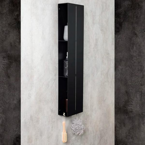 Raft pentru baie Daske Shelf-Organizer Sensey Aluminiu/ Black Mono photo 7 Raft pentru baie Daske Shelf-Organizer Sensey Aluminiu/ Black Mono photo 7