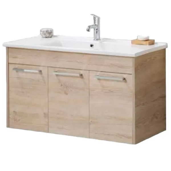 Seturi mobilă de baie Martat Sofia 100 MDF/ Cream photo 1