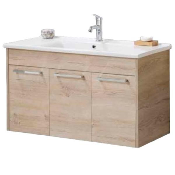 Seturi mobilă de baie Martat Sofia 100 MDF/ Cream photo 1