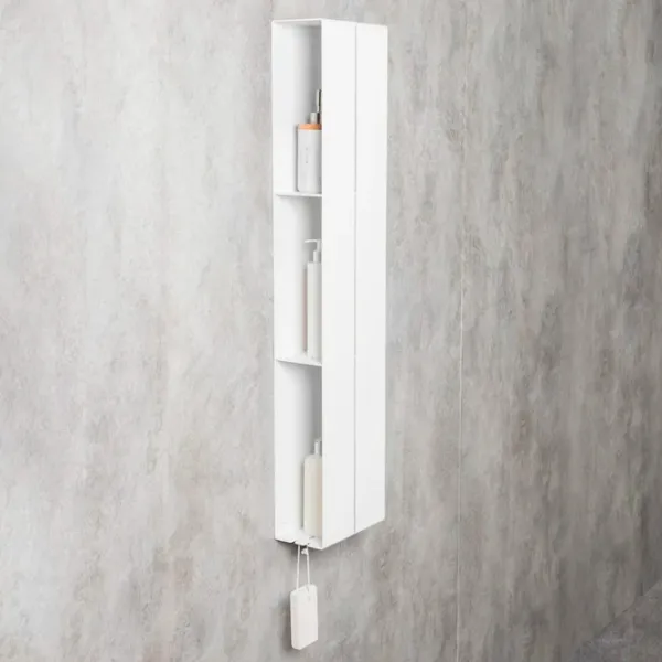 Полка для ванной Daske Shelf-Organizer Sensey Алюминий/ White Mono photo 3